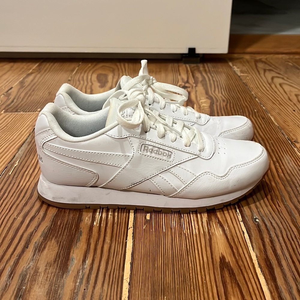 Reebok white shoes